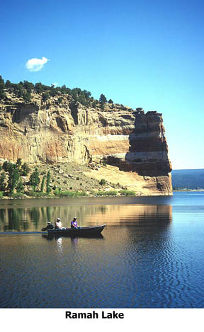 Ramah Lake - NMDGF Archive News: Get ready for another great fishing season in northwestern New Mexico