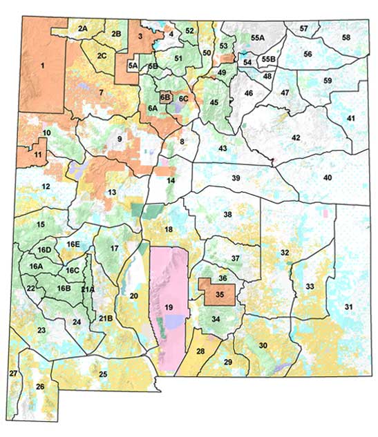 unit 2b new mexico map Game Management Unit Gmu New Mexico Department Of Game Fish unit 2b new mexico map