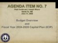 Icon of 07 Budget Overview And Capital Plan ICIP 06-03-22