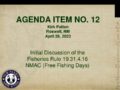 Icon of 12 Fisheries Rule   Free Fishing Day