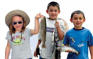 Take your children fishing - Family Fishing Information from New Mexico Game & Fish