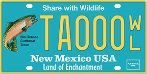 https://www.wildlife.state.nm.us/wp-content/uploads/2014/07/conservation-Share-with-Wildlife-license-plate-New-Mexico-trout.jpg