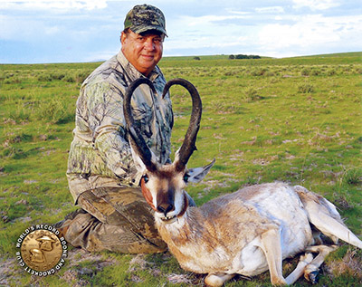 NEW Mike Gallo 2013 - The Boone and Crockett Club officially certified the world record pronghorn, which came from central New Mexico. (Photo: Courtesy of Boone and Crockett Club)