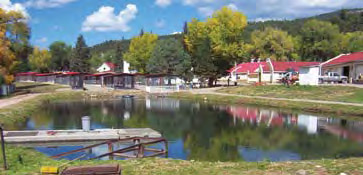 Lisboa Springs Fish Hatchery near Santa Fe and Pecos - New Mexico Department of Game & Fish