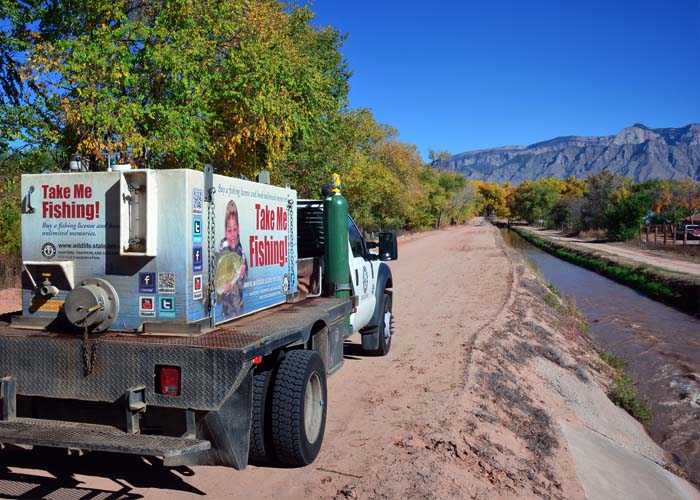 Winter Fish Stocking - New Mexico Department of Game & Fish