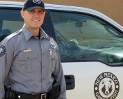 NMDGF Conservation Officer of the Month Keith Haws, February 2016