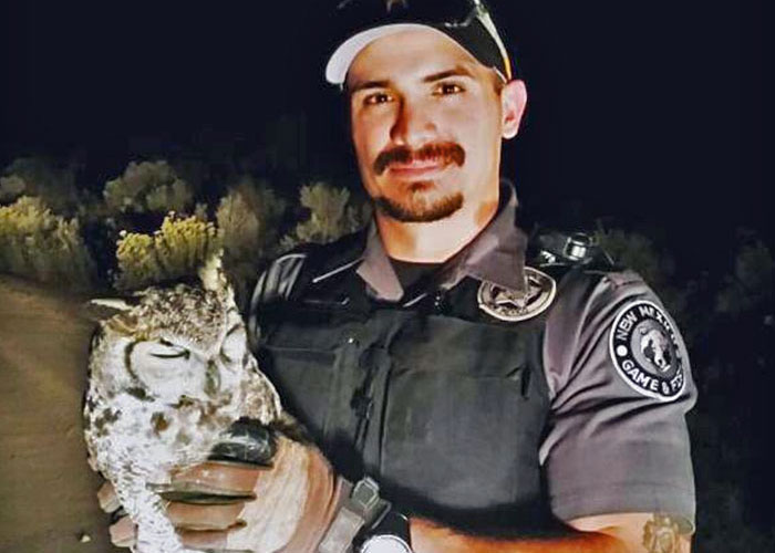 NMDGF Conservation Officer of the Month Clovis Rivera, December 2016