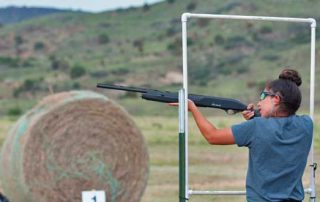 Shooting a shotgun at a moving target can be a lot of fun, we will help you learn the proper stance and form for shotgun shooting.