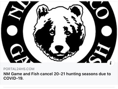 Hunt season closure social media posts are hoax