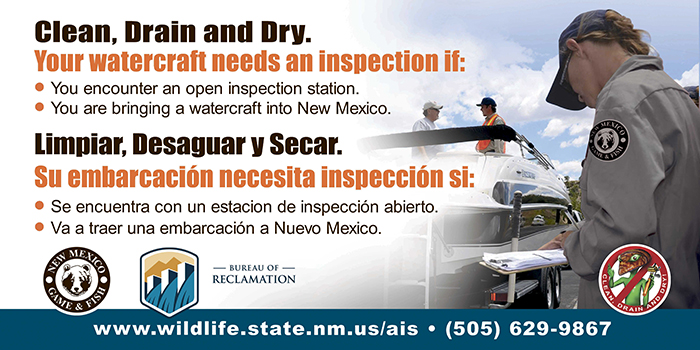 Clean, Drain & Dry. Limpiar, Desaguar y Secar. 